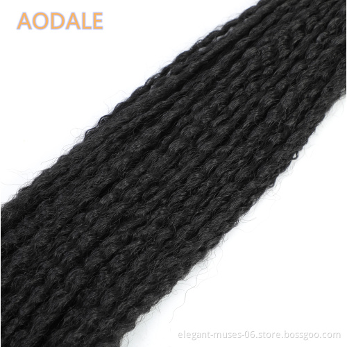 18inch 90grams Ombre Marley Braids Hair Crochet Afro Kinky Curly Synthetic Braiding Hair Crochet Twist Braids